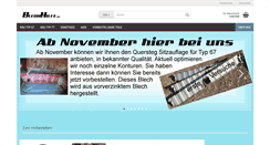 Desktop Screenshot of blechhilfe.de